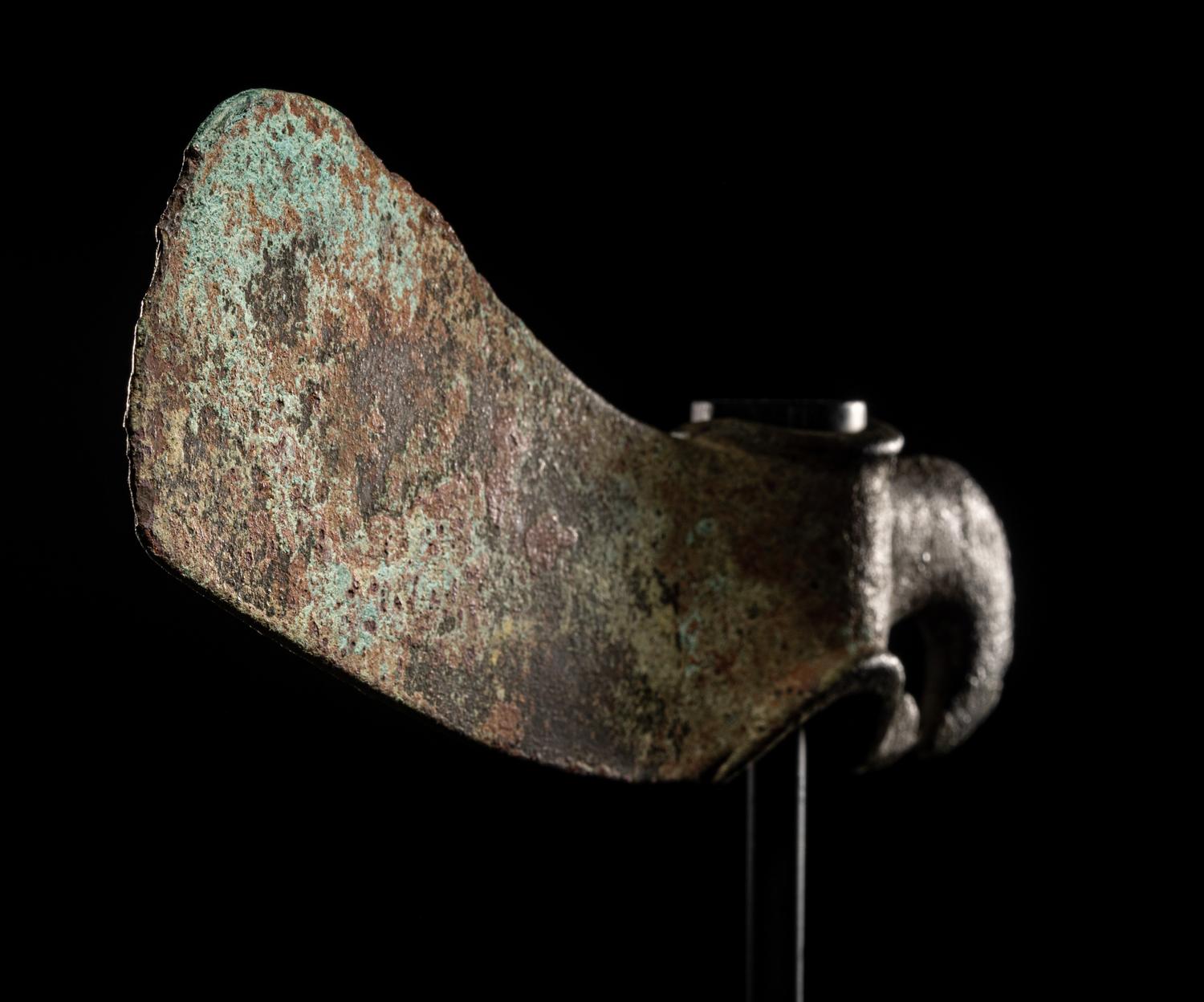 A Luristan Bronze Axehead