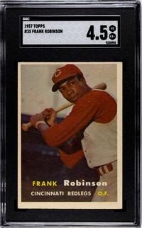 A Complete Set of 1957 Topps Baseball Cards Including SGC Graded Key Cards (407/407),