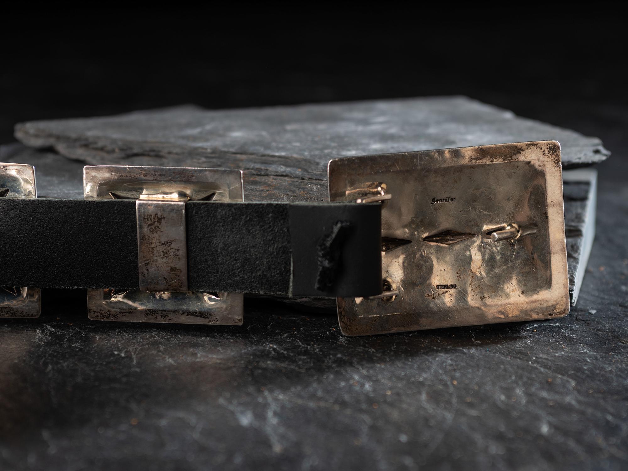 Sterling Silver Concha Belt