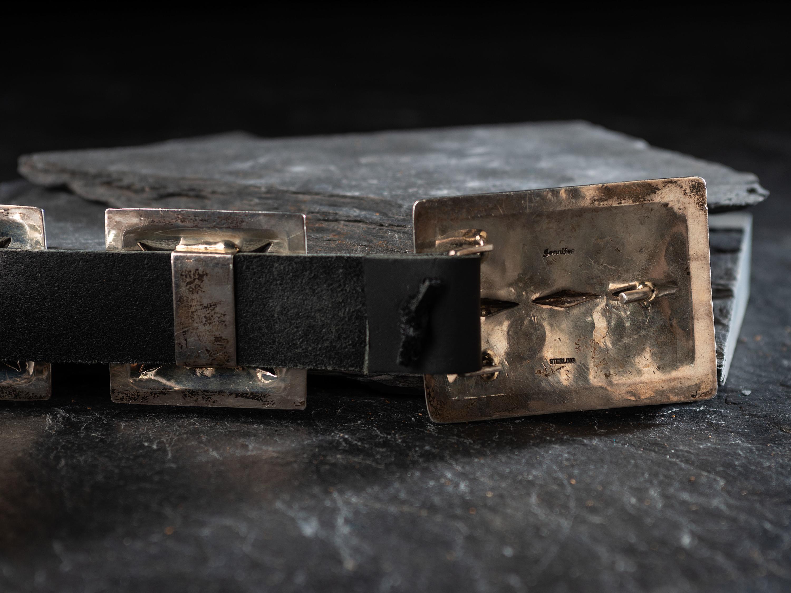 Sterling Silver Concha Belt