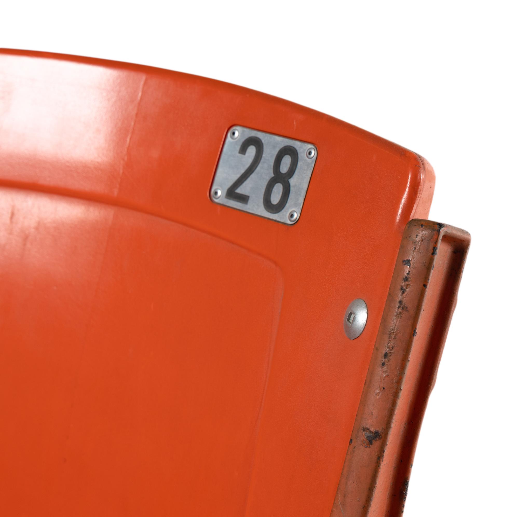 A Pair of Original Soldier Field Chicago Bears Stadium Seats