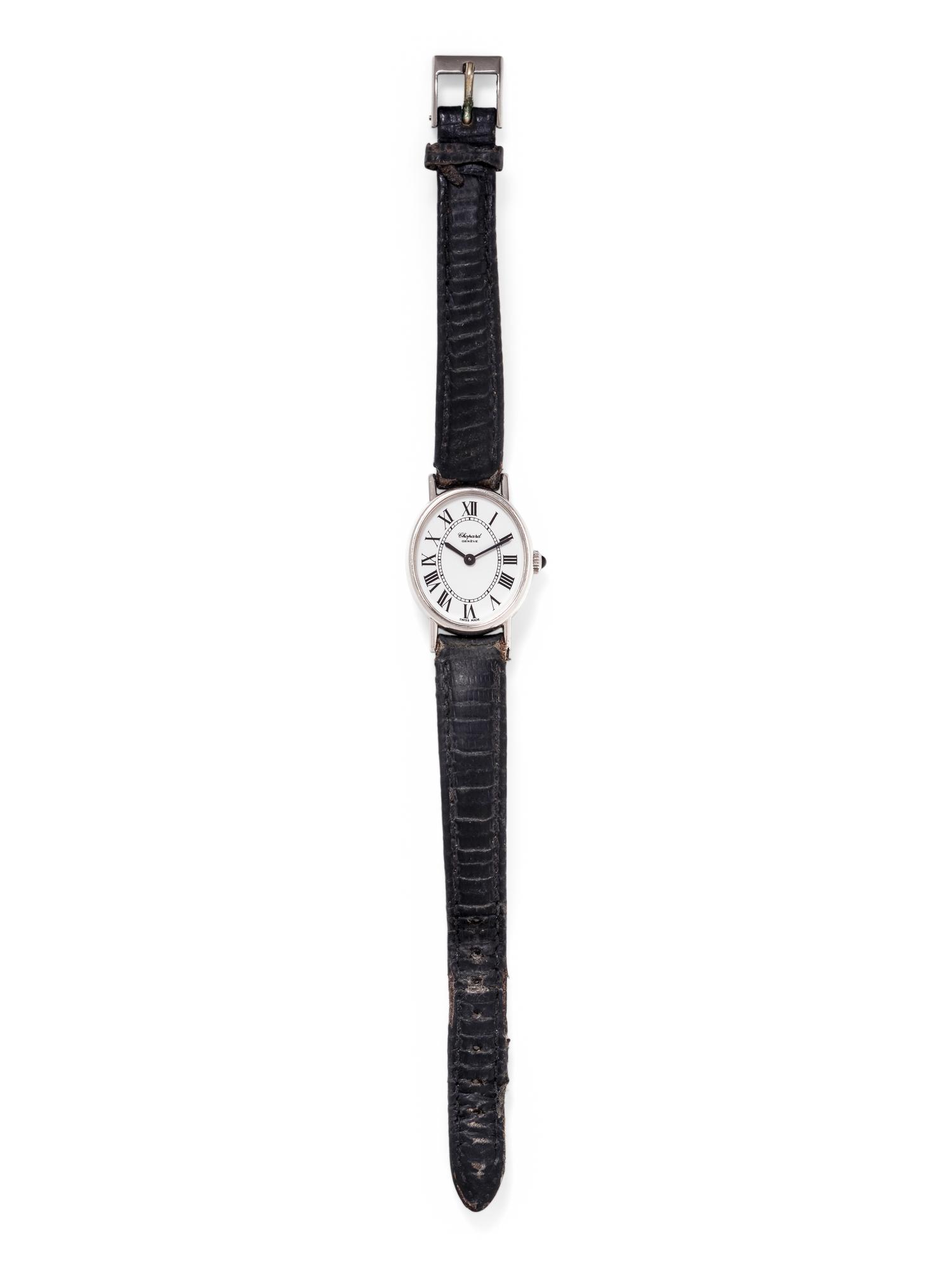 CHOPARD, 18K WHITE GOLD WRISTWATCH