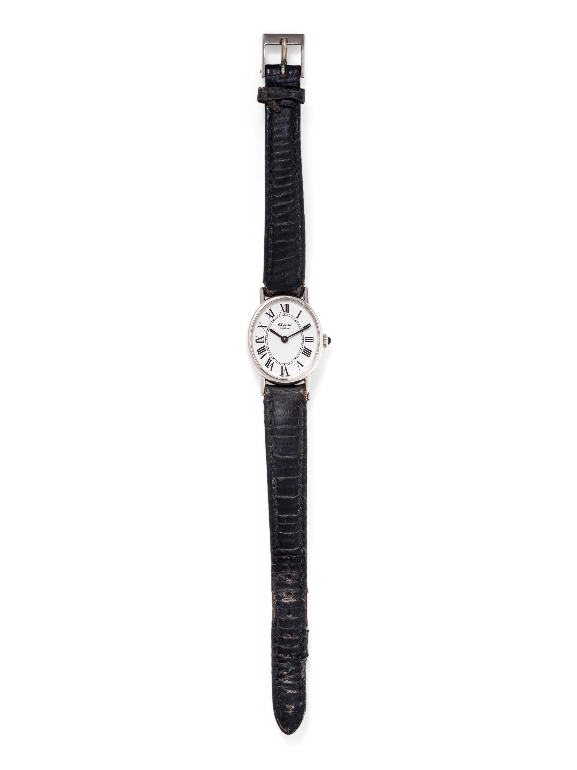 CHOPARD, 18K WHITE GOLD WRISTWATCH