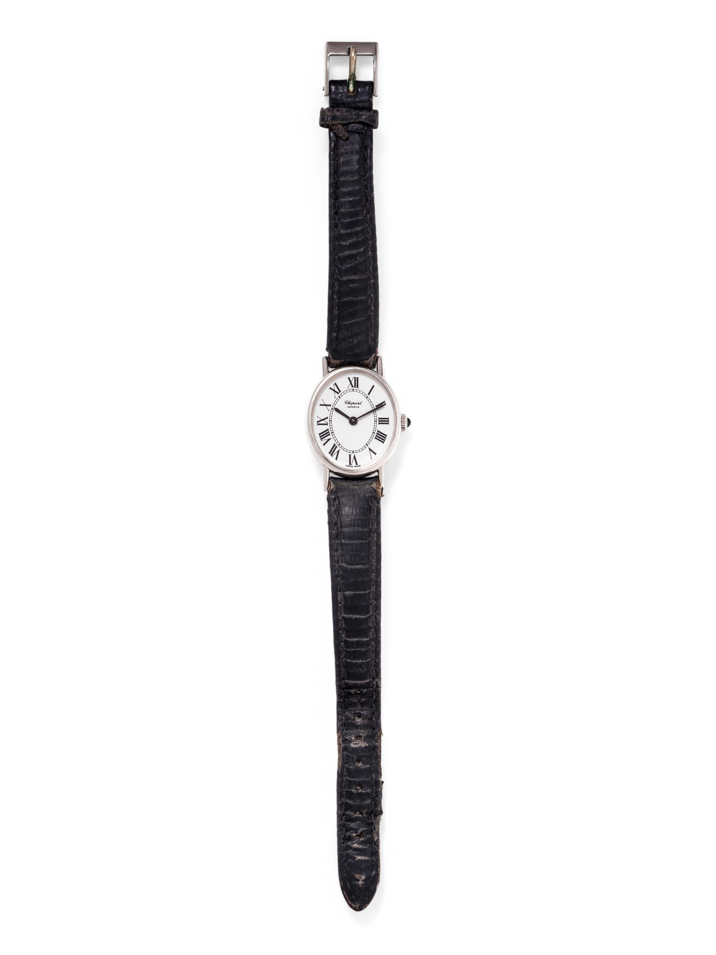 CHOPARD, 18K WHITE GOLD WRISTWATCH