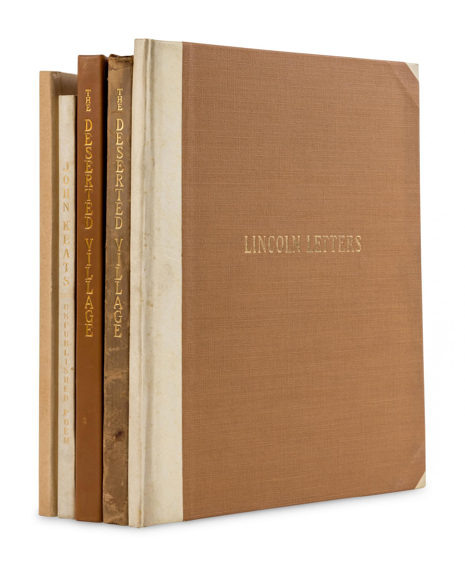 [BIBLIOPHILE SOCIETY]. A group of 5 works published by the Bibliophile Society, comprising: