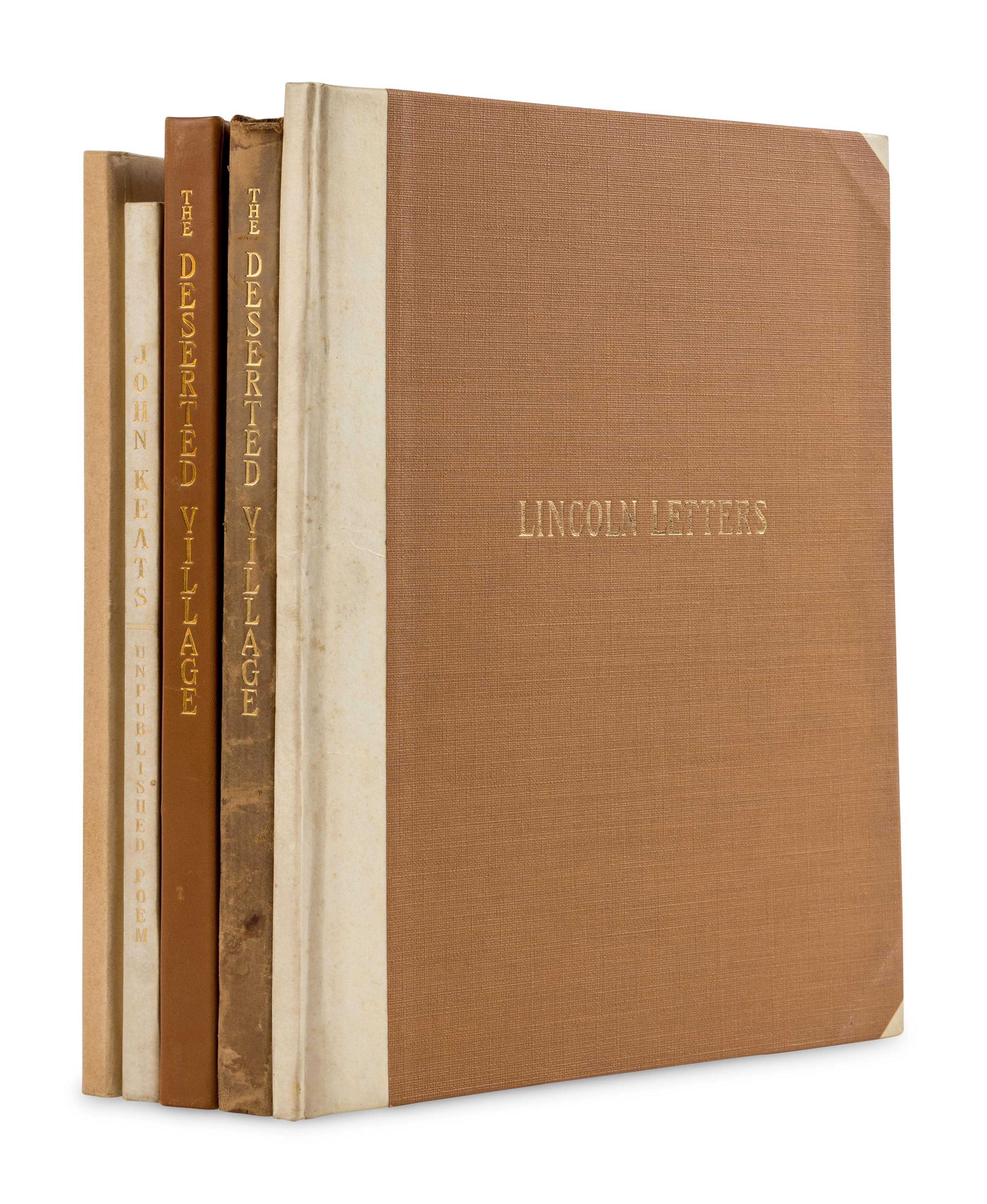 [BIBLIOPHILE SOCIETY]. A group of 5 works published by the Bibliophile Society, comprising: