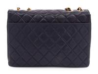 Chanel Quilted Leather Flap Bag, 1986-88