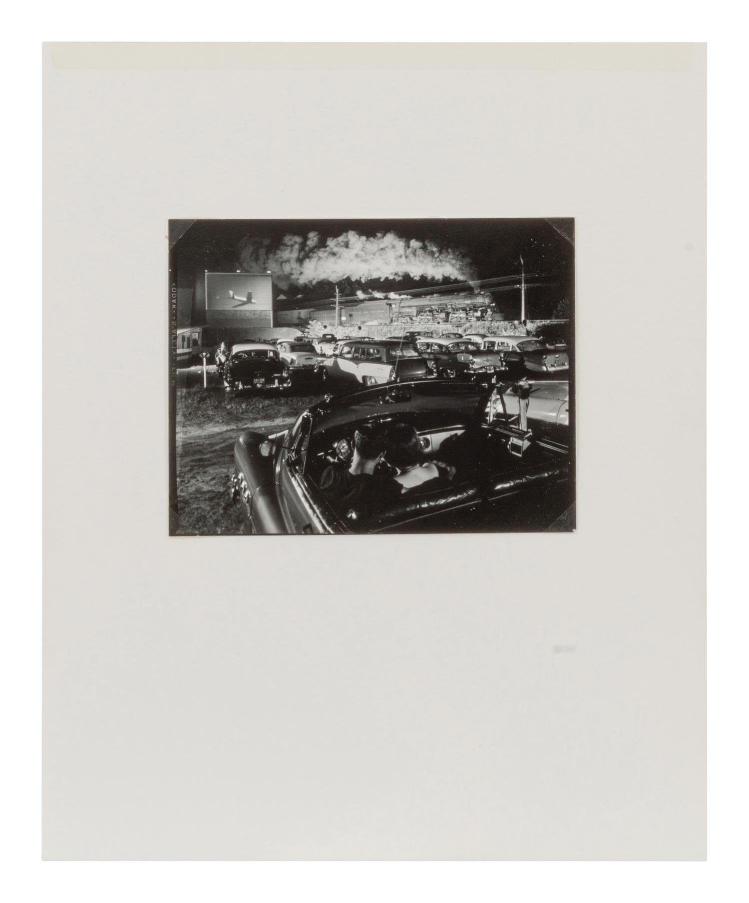 Hot Shot east Bound, Iaeger Drive In, Iaeger, West Virginia, 1956