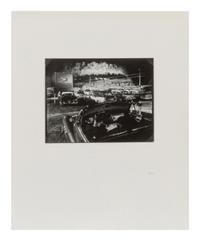 Hot Shot east Bound, Iaeger Drive In, Iaeger, West Virginia, 1956