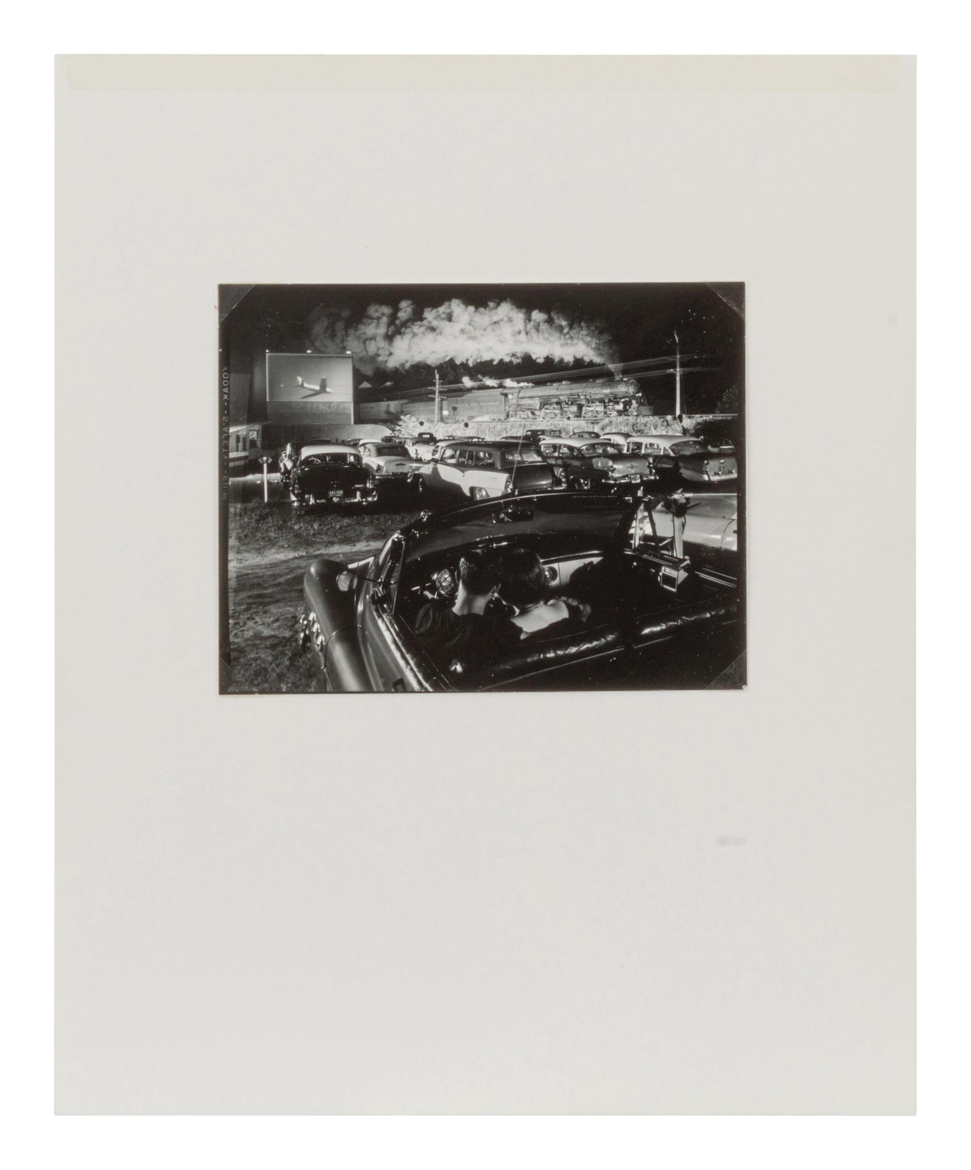 Hot Shot east Bound, Iaeger Drive In, Iaeger, West Virginia, 1956