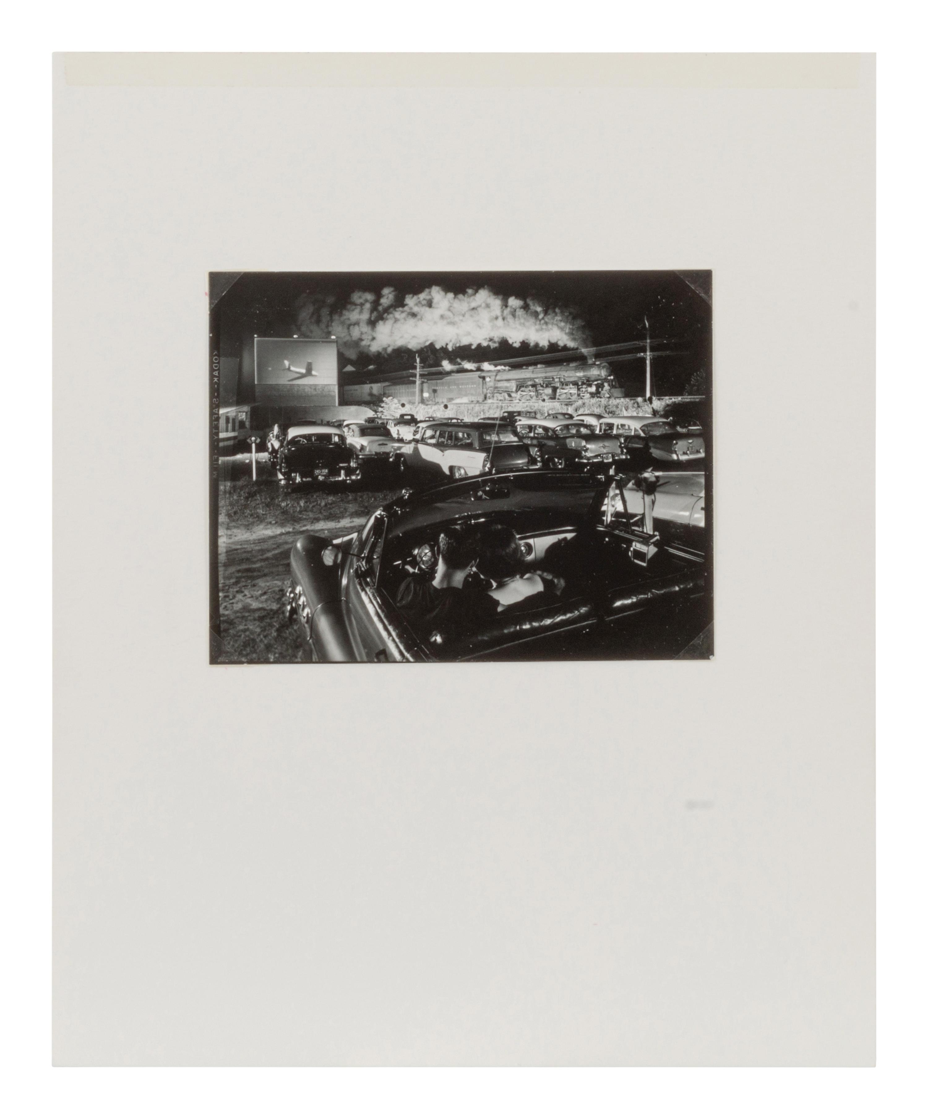Hot Shot east Bound, Iaeger Drive In, Iaeger, West Virginia, 1956
