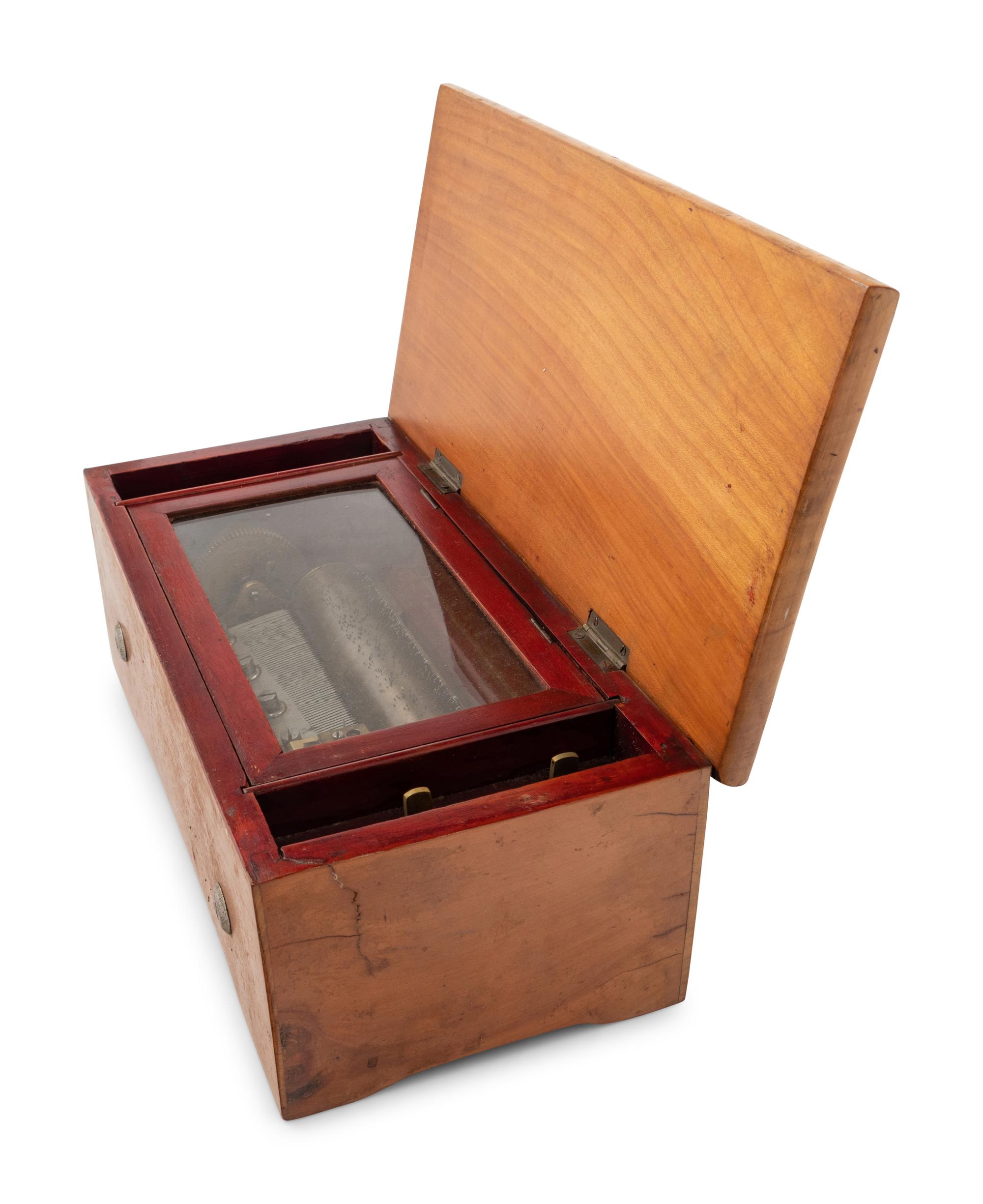 A Swiss Cylinder Music Box