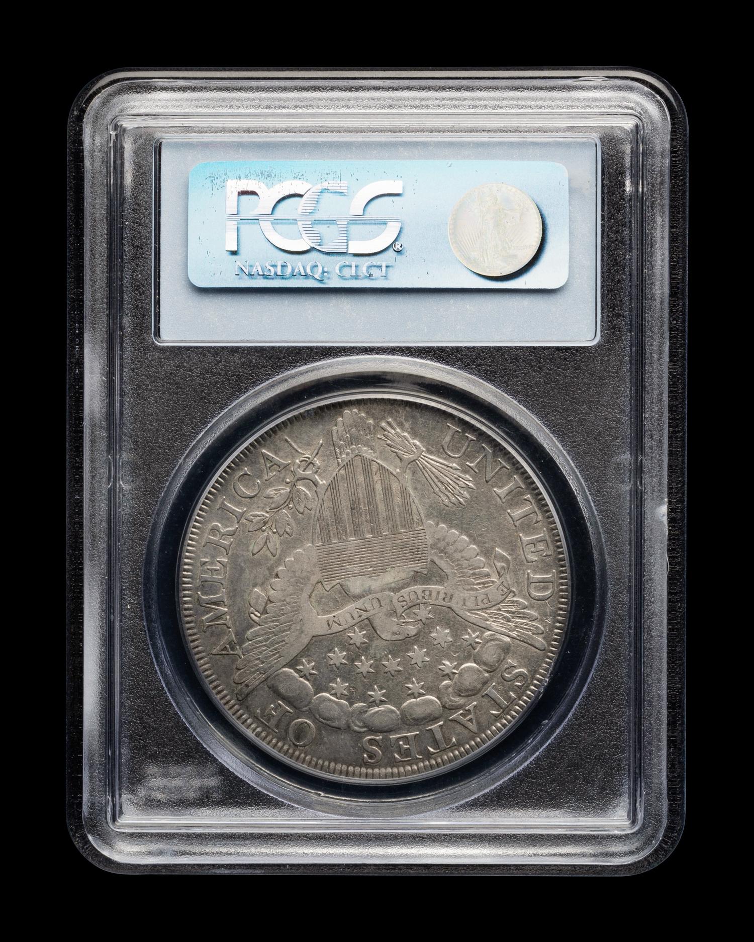 An 1800 Draped Bust $1 Coin (PCGS VF35)
