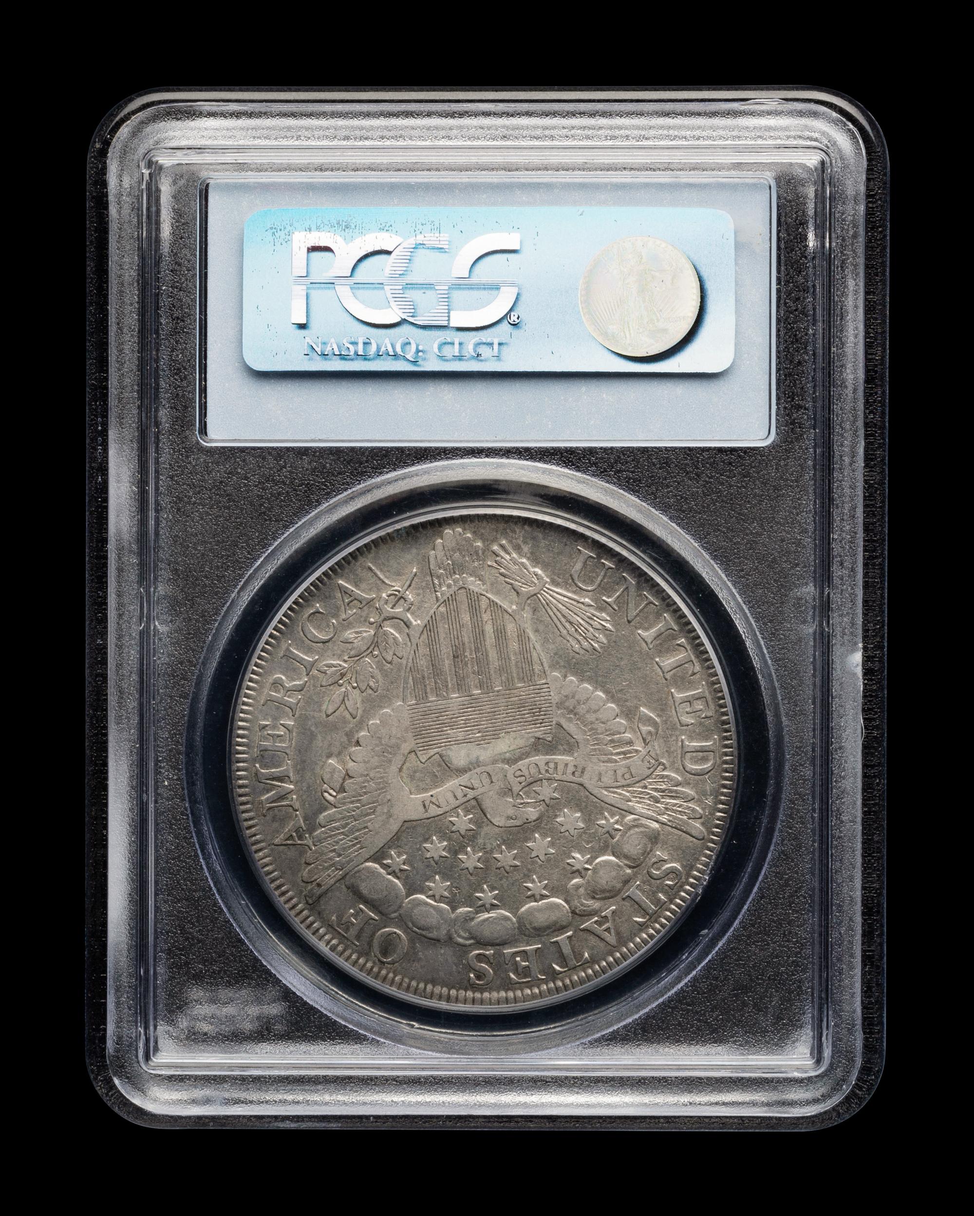 An 1800 Draped Bust $1 Coin (PCGS VF35)