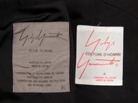 Yohji Yamamoto, Two Black Tailored Jackets