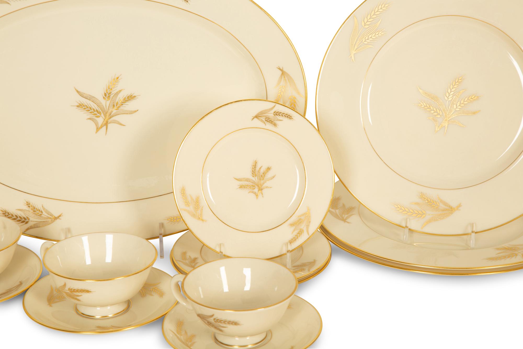 A Lenox Harvest Porcelain Dinner Service