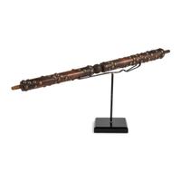 Northern Plains Tacked Wood Pipe Stem, with Old Collection Number