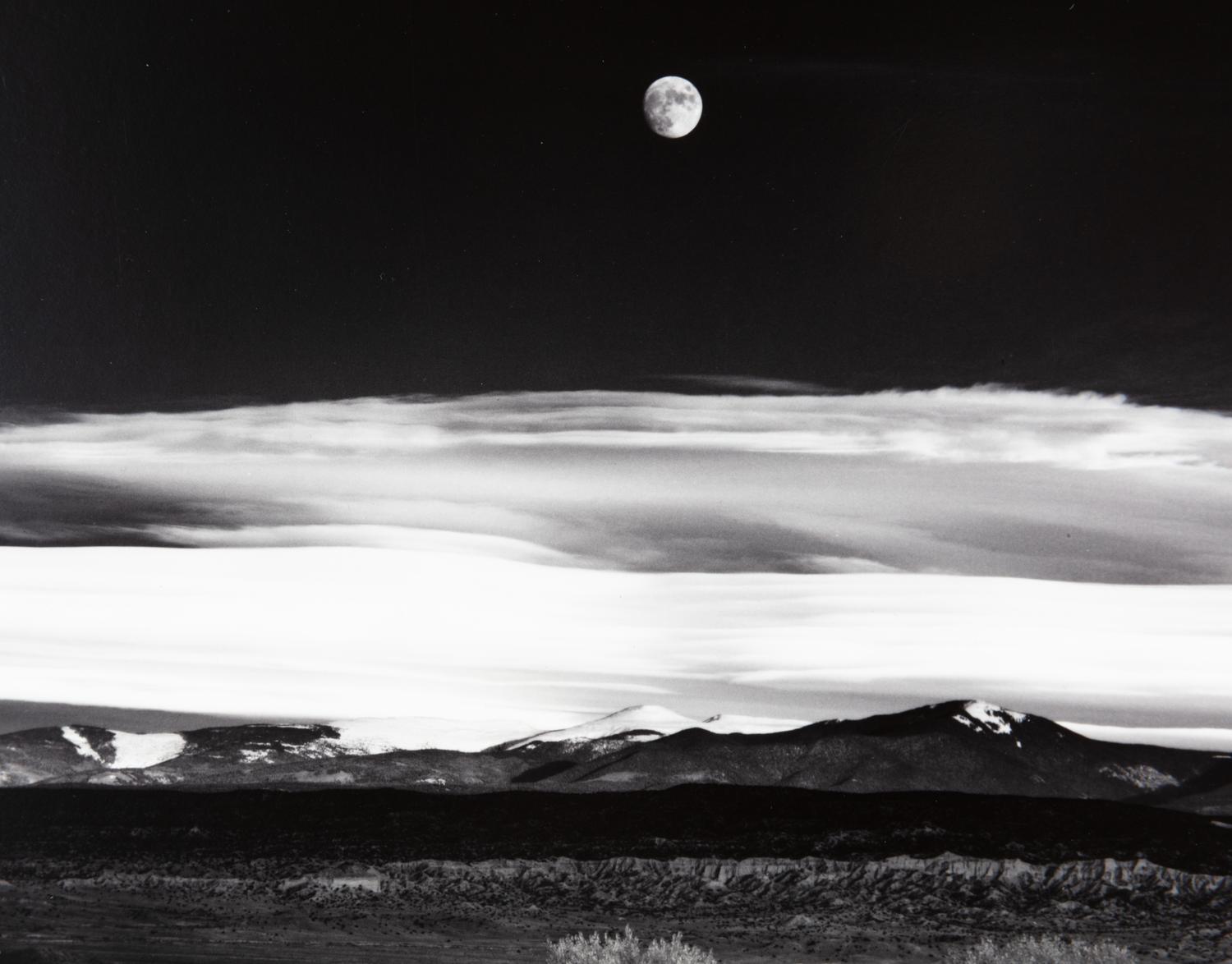 Ansel Adams (1902-1984) Moonrise, Hernandez, NM, 1941
