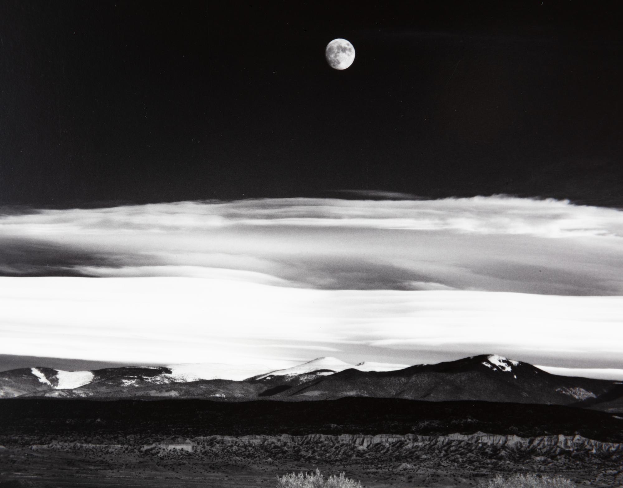 Ansel Adams (1902-1984) Moonrise, Hernandez, NM, 1941