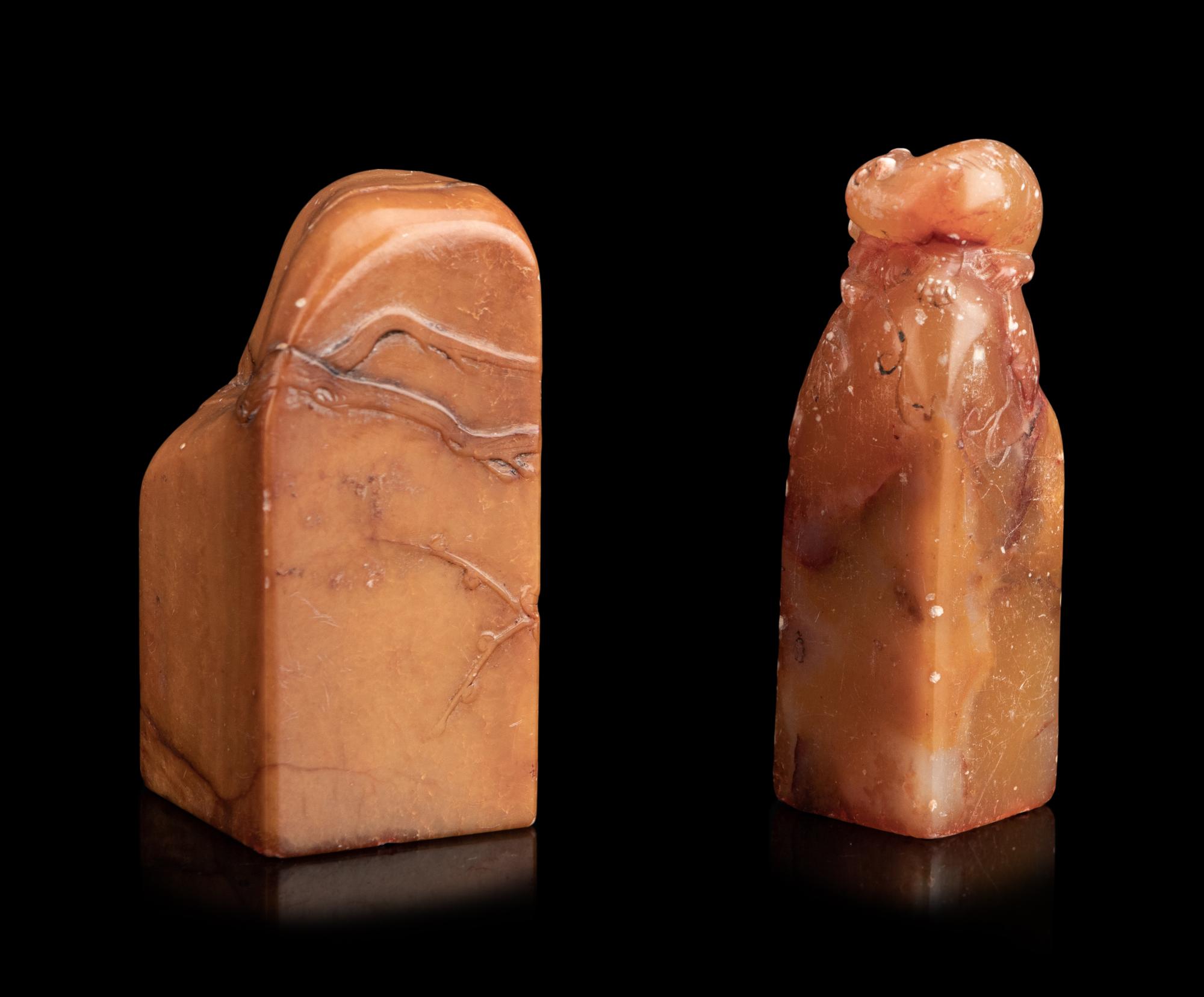 Night Chinese Horn, Soapstone and Hardstone Seals