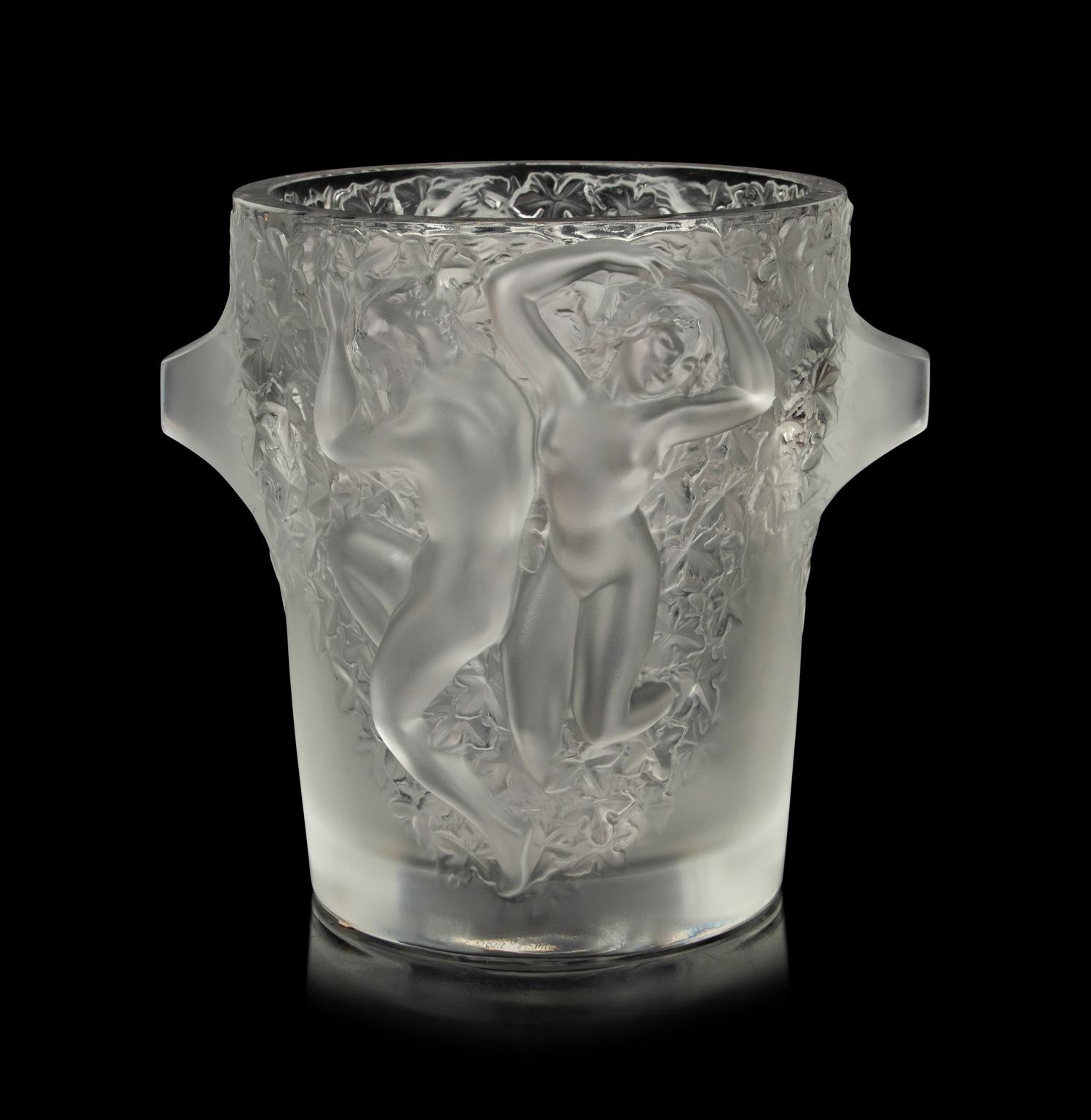 A Lalique Ganymede Champagne Cooler