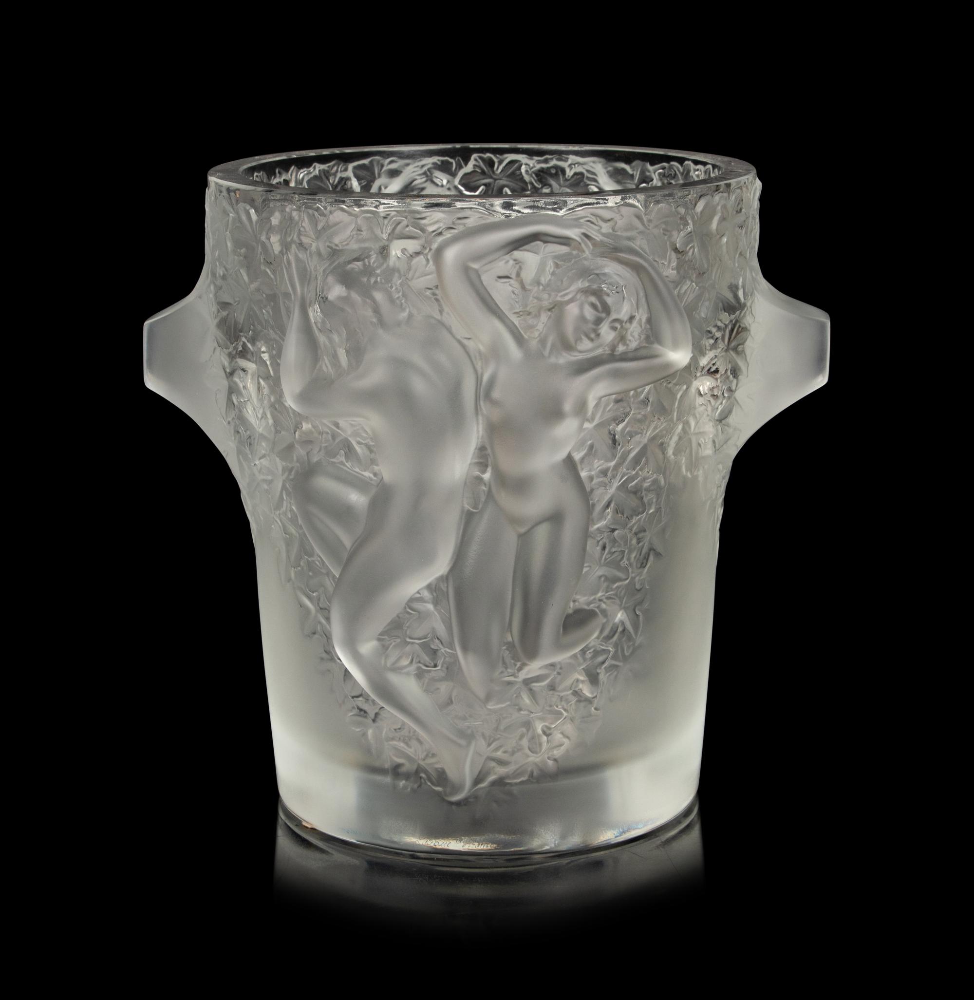 A Lalique Ganymede Champagne Cooler