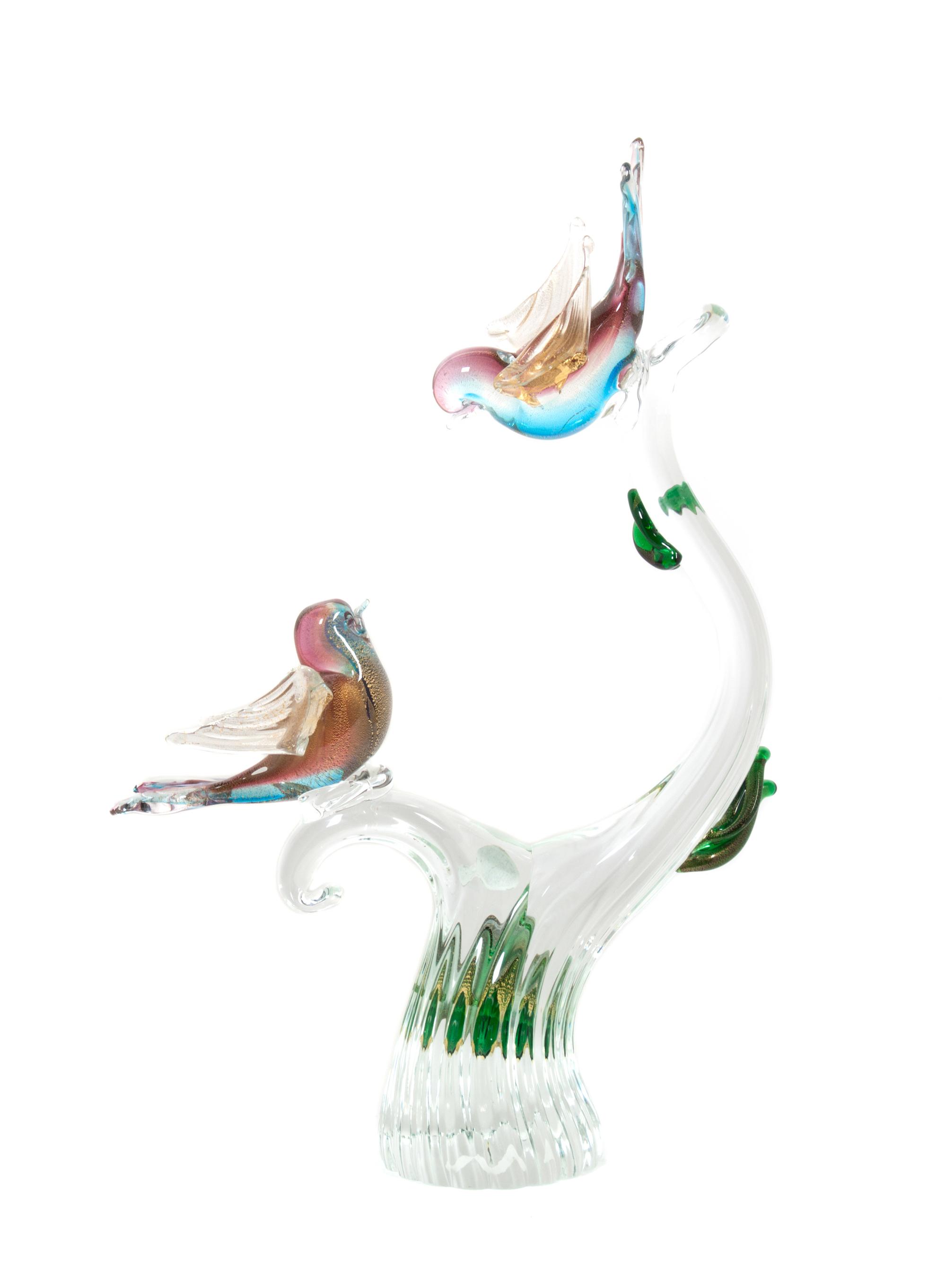 A Studio Glass Sculpture Height 18 inches. — MURANO