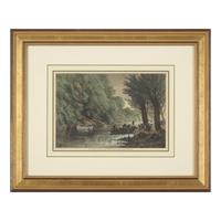 [Philadelphia] Group of 8 views and scenes of Philadelphia and Pennsylvania