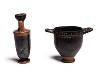 Two Greek Terracotta Vessels