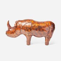 Dimitri Omersa (1927-1985) Rhinoceros Footstool, Omersa & Co., UK, circa 1965