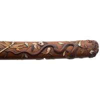 Shibayama Inlaid Wood Tanto Koshirae