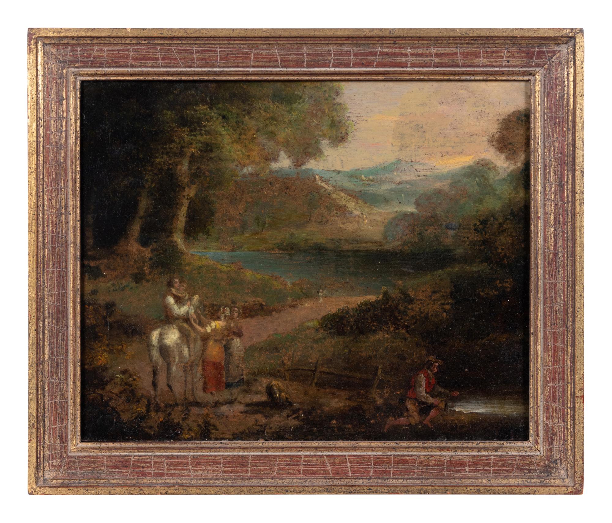 Five Decorative Landscape Paintings