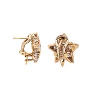 CONVERTIBLE DIAMOND AND GEMSTONE EARCLIPS