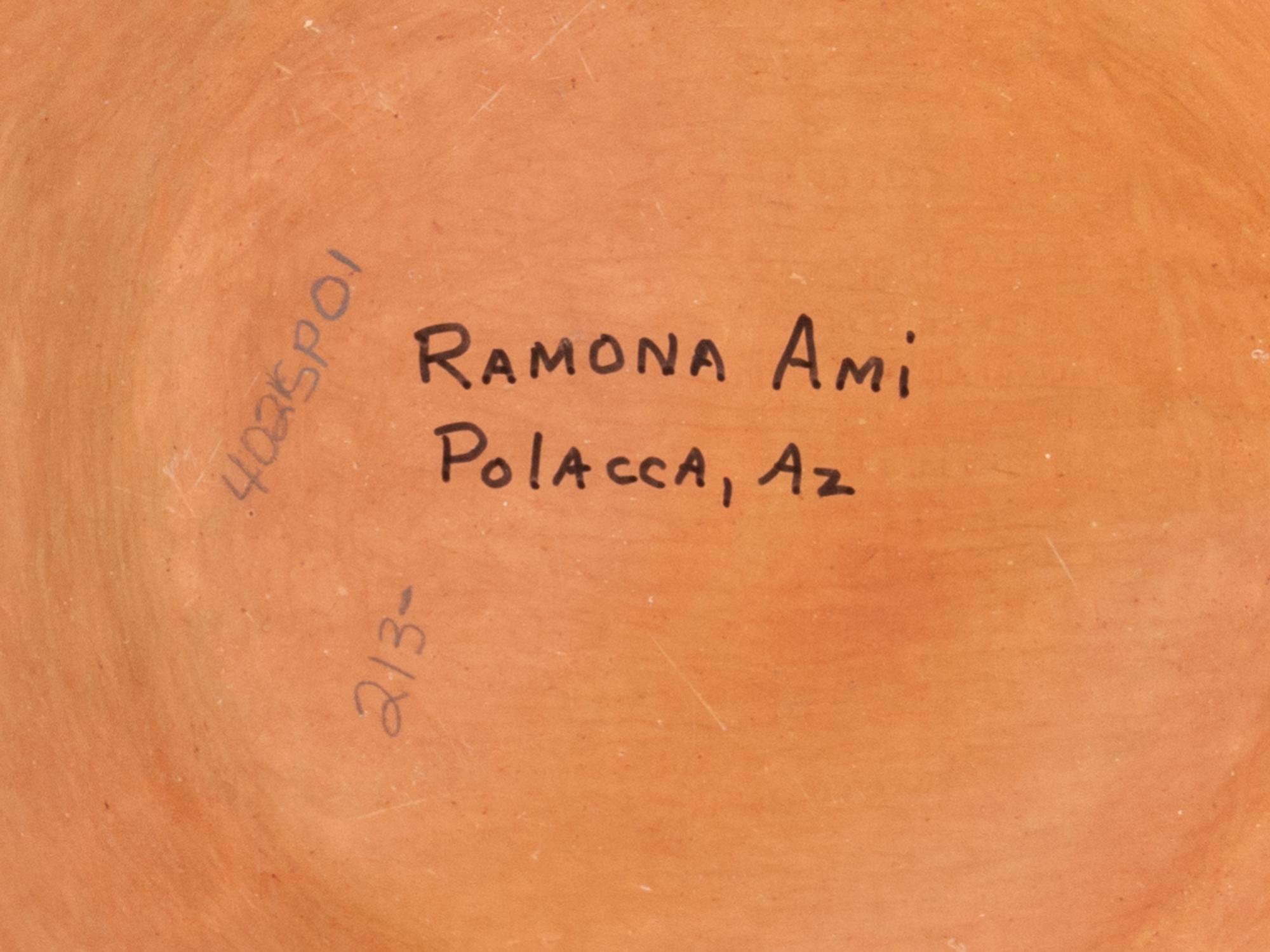 Two Polychrome Pottery Jars