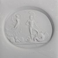 A Neoclassical Carnelian Intaglio with Minerva and Cadmus Sowing the Dragon's Teeth