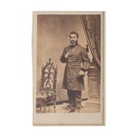 Presentation Grade Clauberg Cavalry Officer's Sword Inscribed to General James G. Blunt with CDV