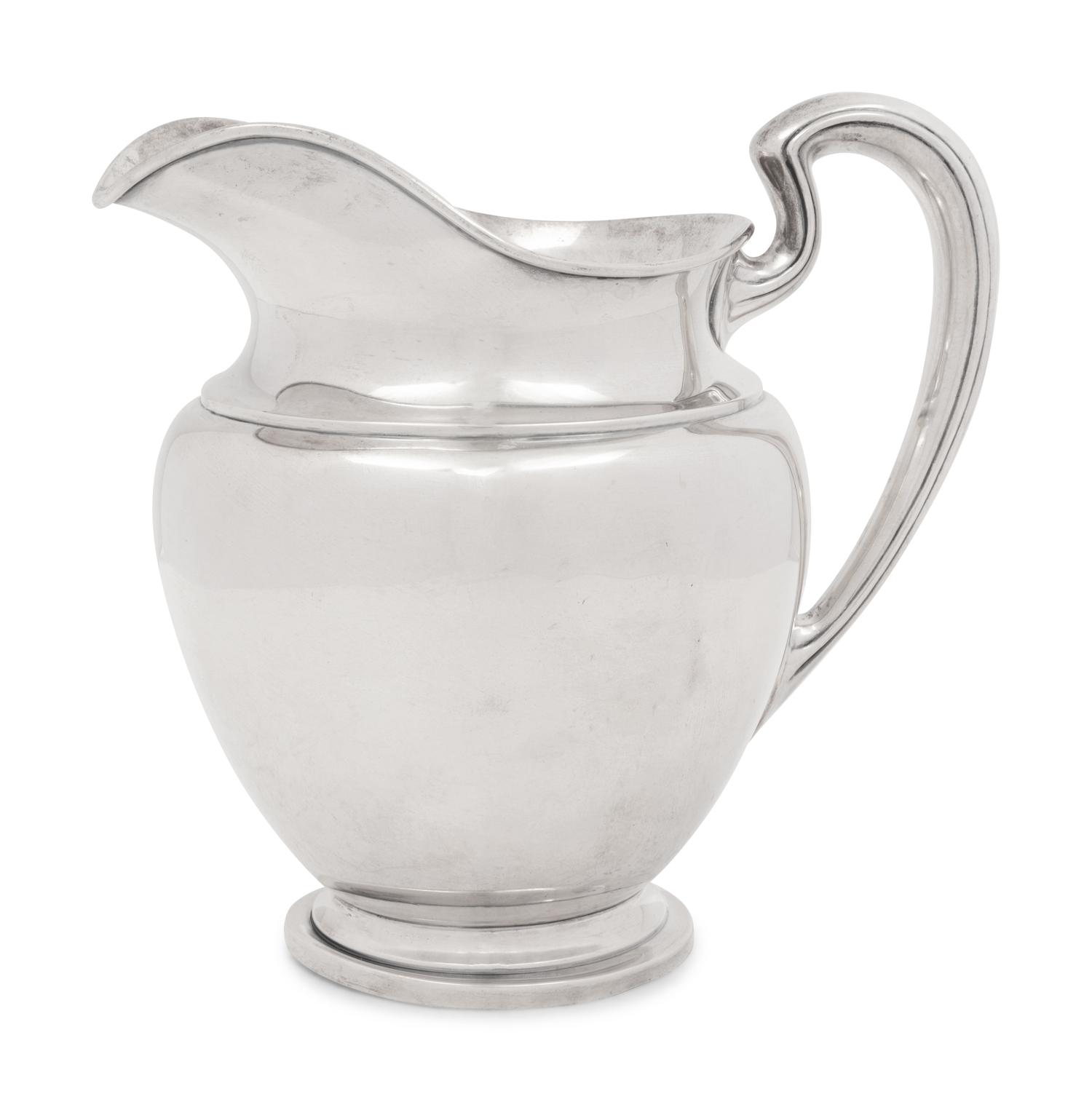 An American Silver Water Pitcher