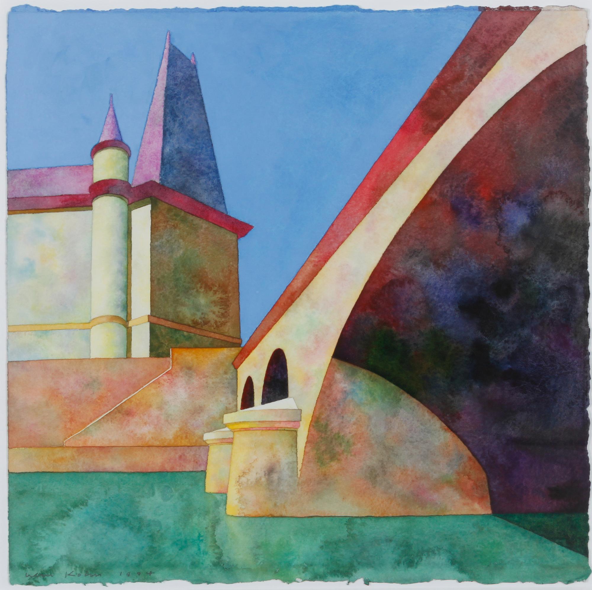 Pont St. Michel, Quai des Orfeures, 1994