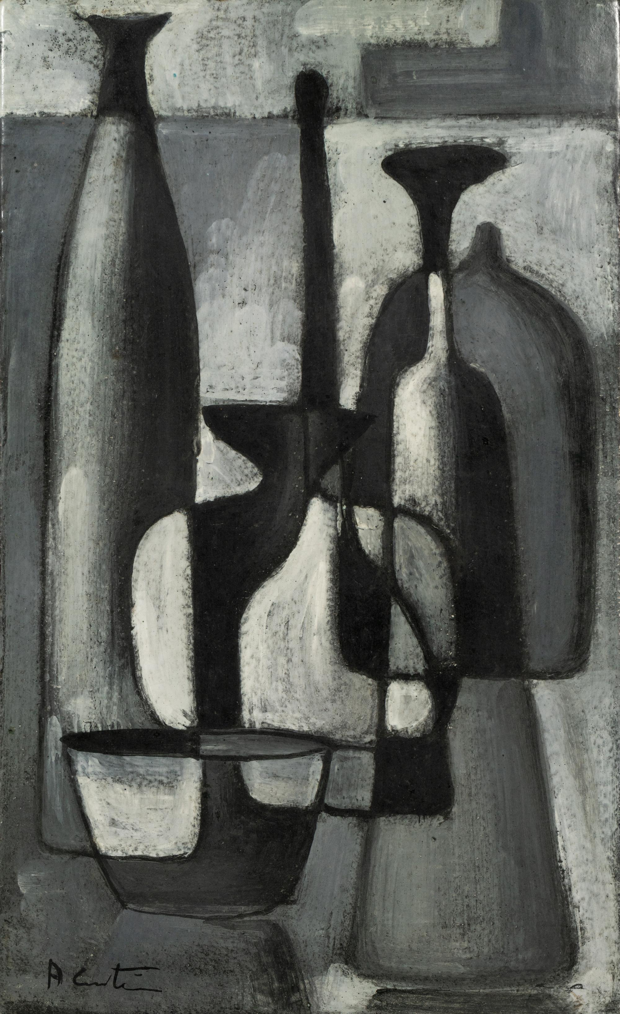 Still Life with Bottles