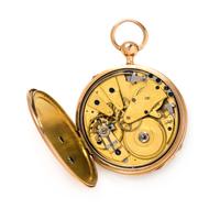 18K YELLOW GOLD REPEATER POCKET WATCH