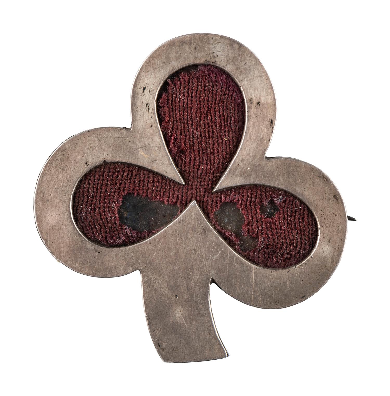 [CIVIL WAR]. Frame style 1st Division, II Army Corps badge.
