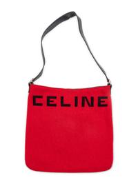 CELINE, KNIT CASHMERE TOTE