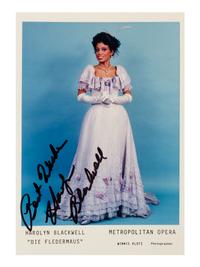 A Group of 6 Signed Photographs of Opera Singers from the 1970s-1990s