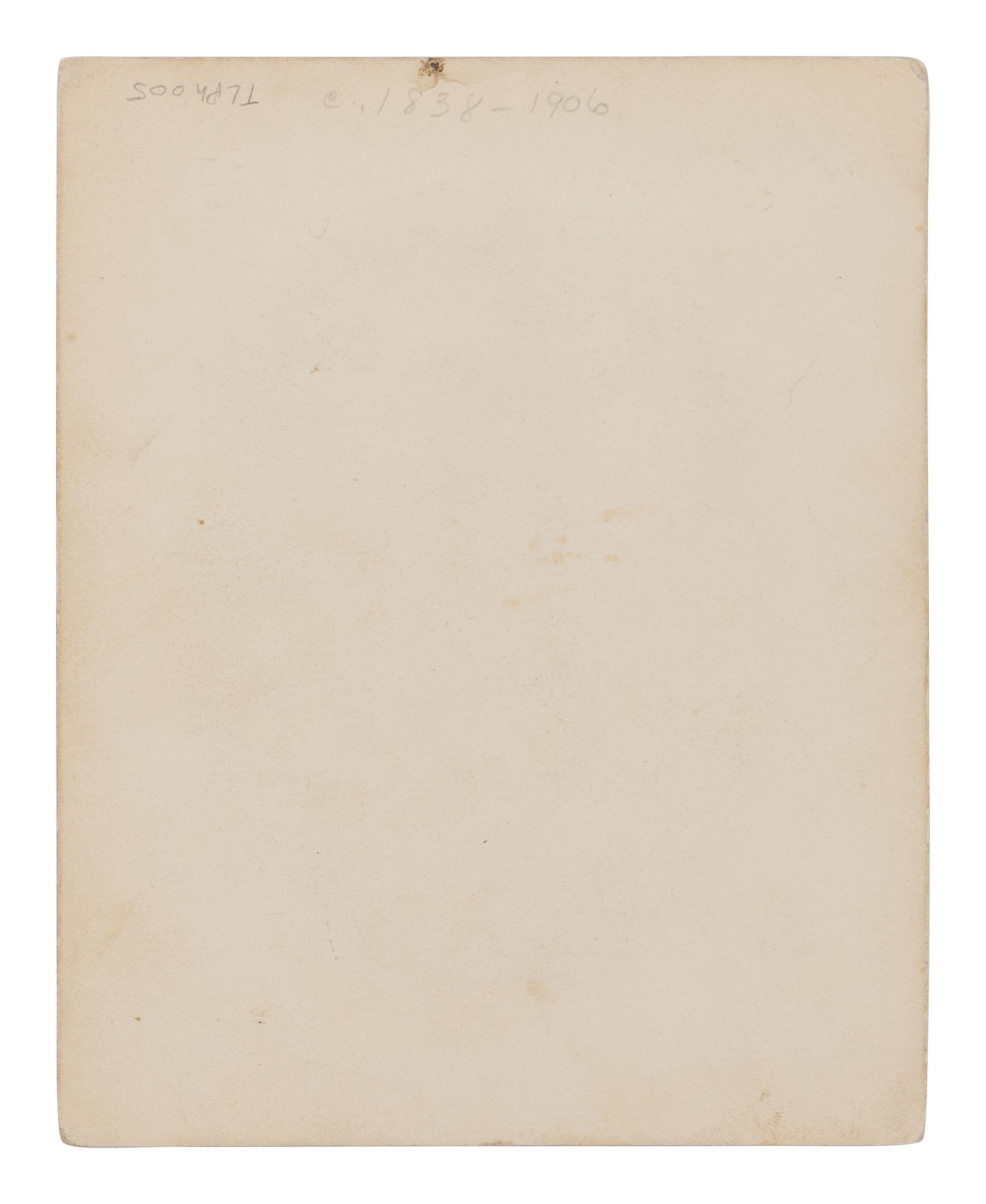 [LINCOLN CONSPIRATOR]. [ARNOLD, Samuel Bland (1834-1906)]. Cabinet card photograph of Arnold, ca 1865.