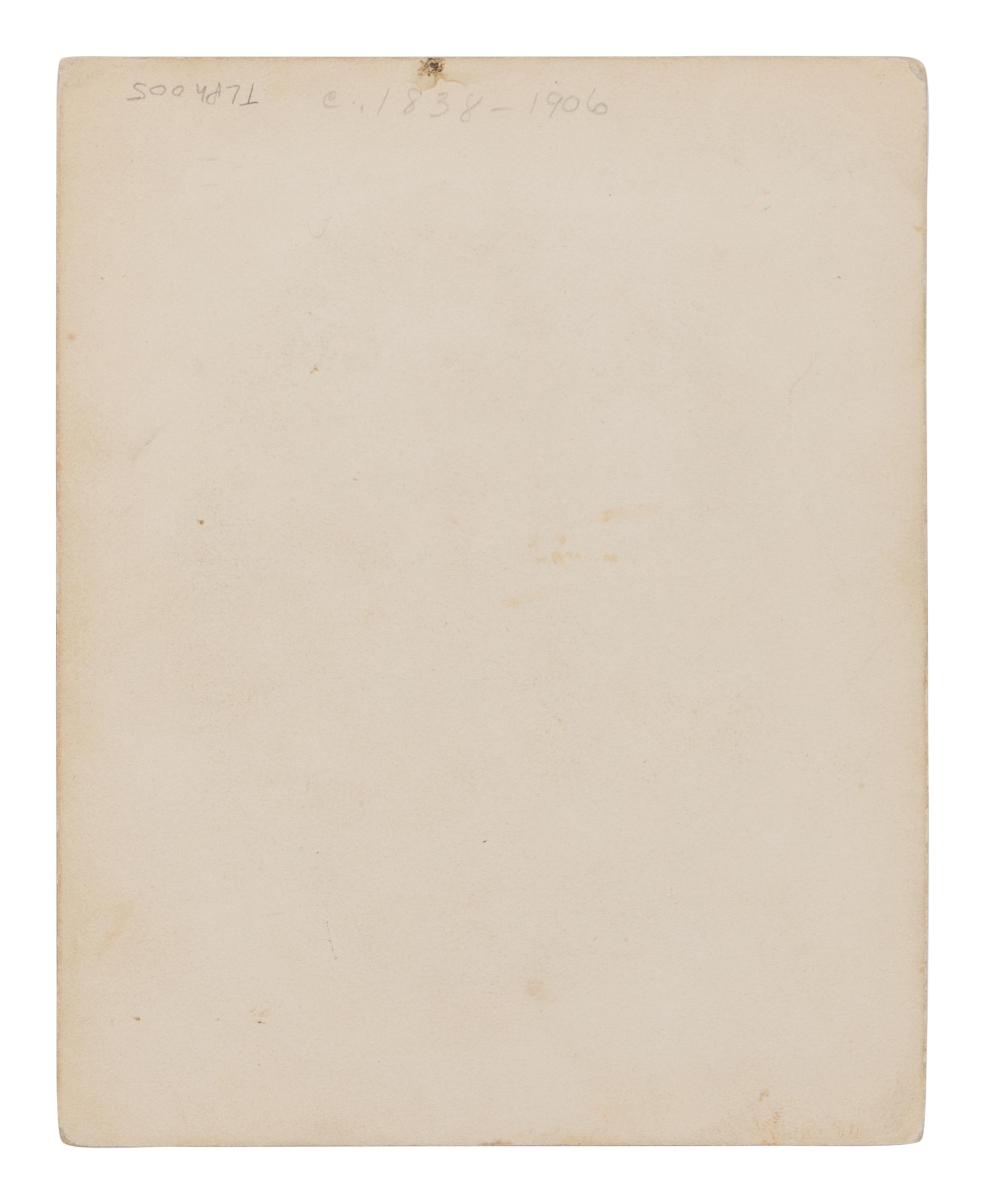 [LINCOLN CONSPIRATOR]. [ARNOLD, Samuel Bland (1834-1906)]. Cabinet card photograph of Arnold, ca 1865.