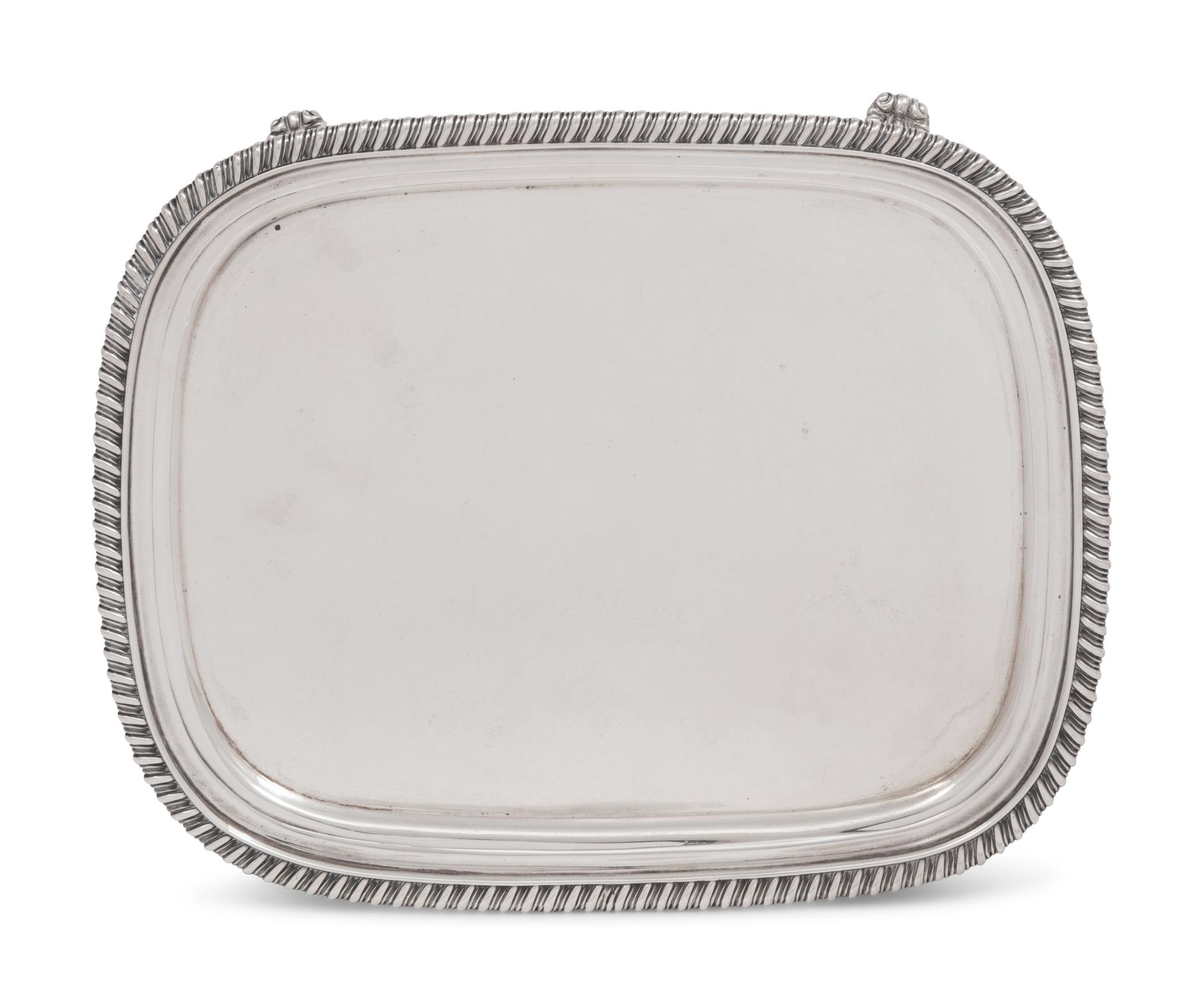 A George III Silver Salver