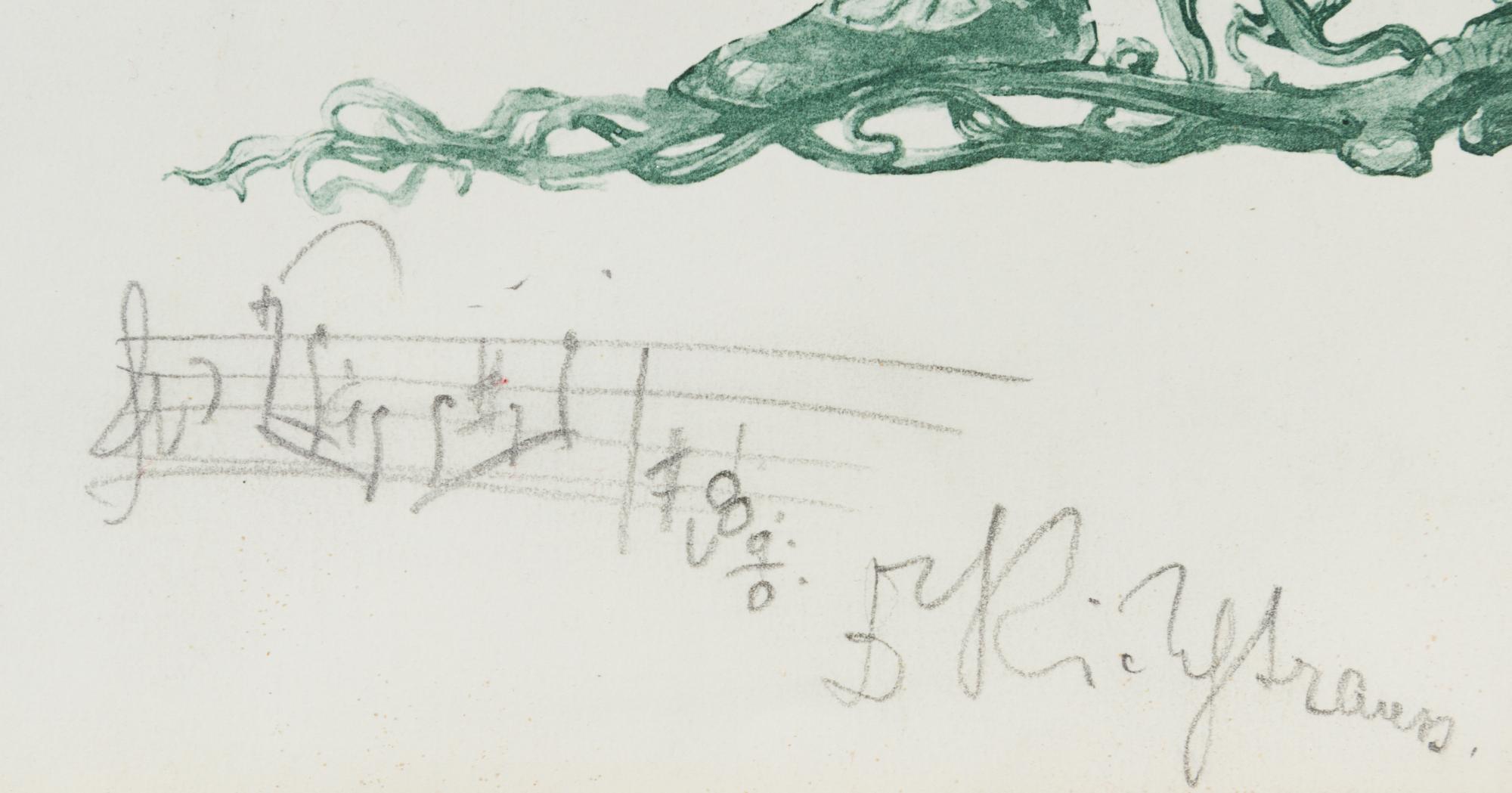 [MUSICIANS - EUROPEAN]. A group of 3 manuscripts, comprising: