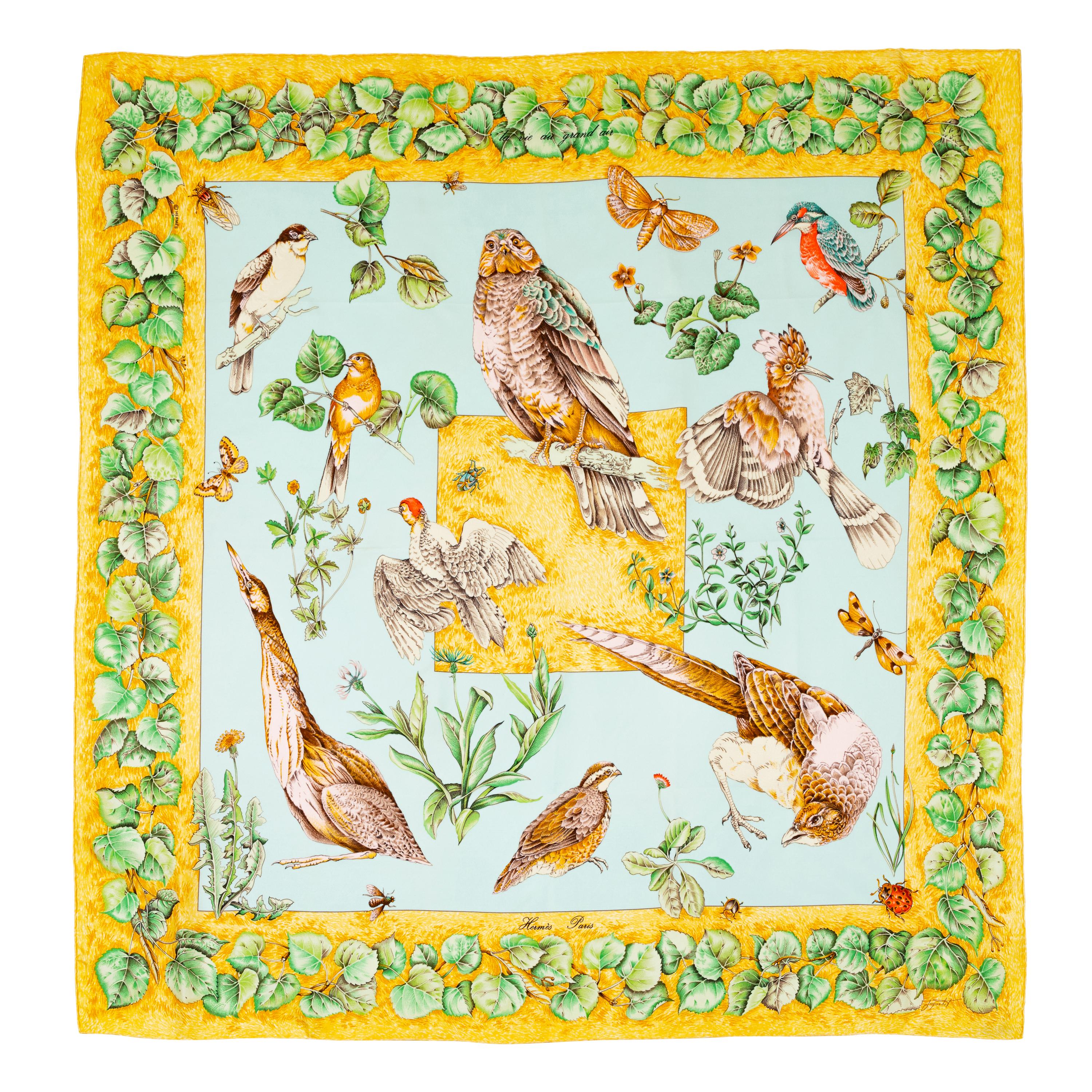 Hermès 90cm Silk Scarf