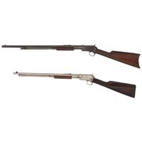 ** Lot of 2 Winchester Slide Action Rifles Including: Model 1890 and Model 1906
