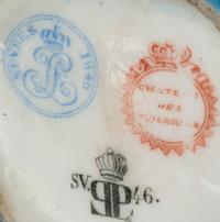 A Group of Sèvres Style Porcelain Articles